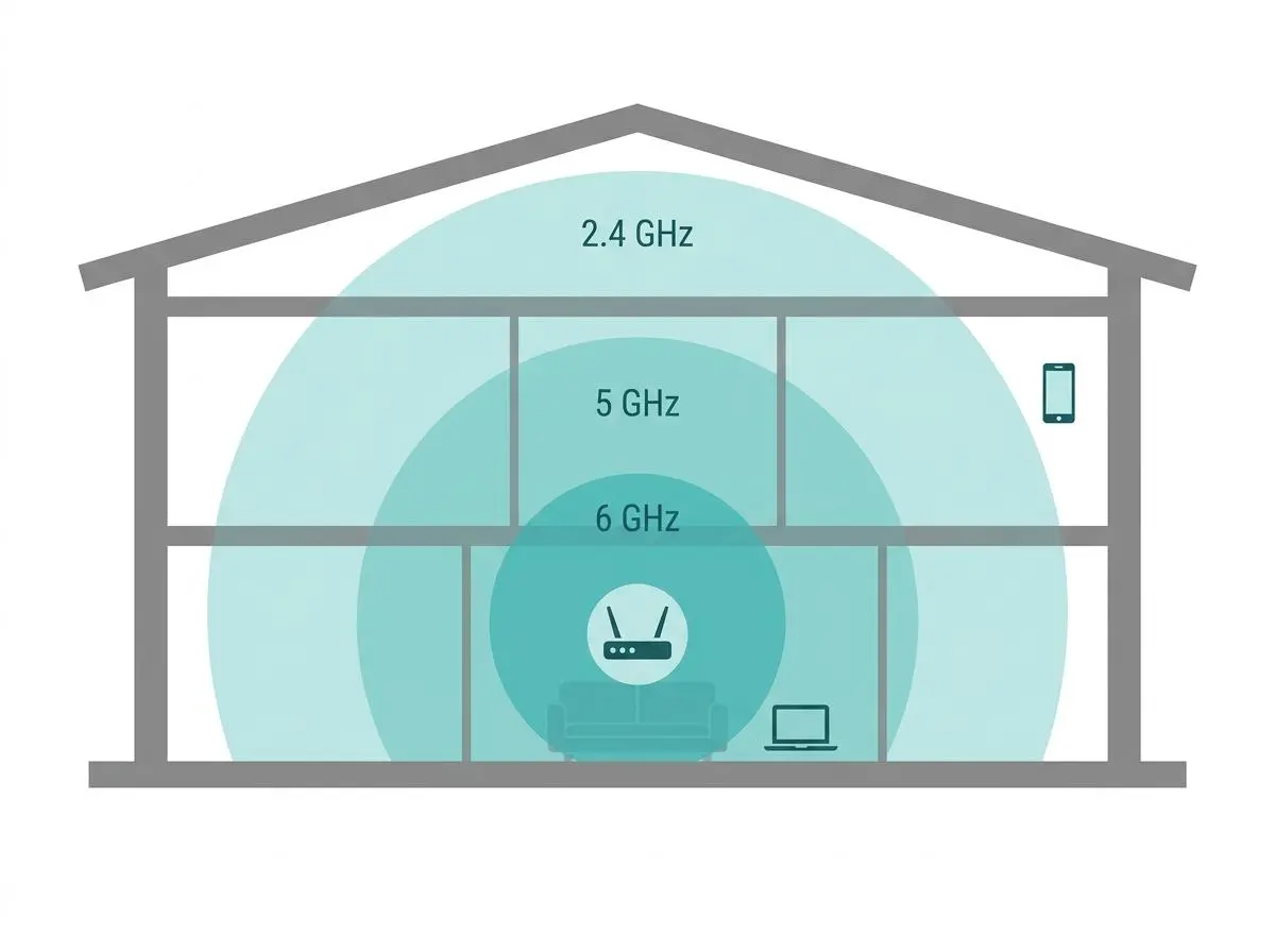 برد وای فای 6 گیگاهرتز چقدر است و آیا Wi-Fi 6E از 5 گیگاهرتز بهتر است؟