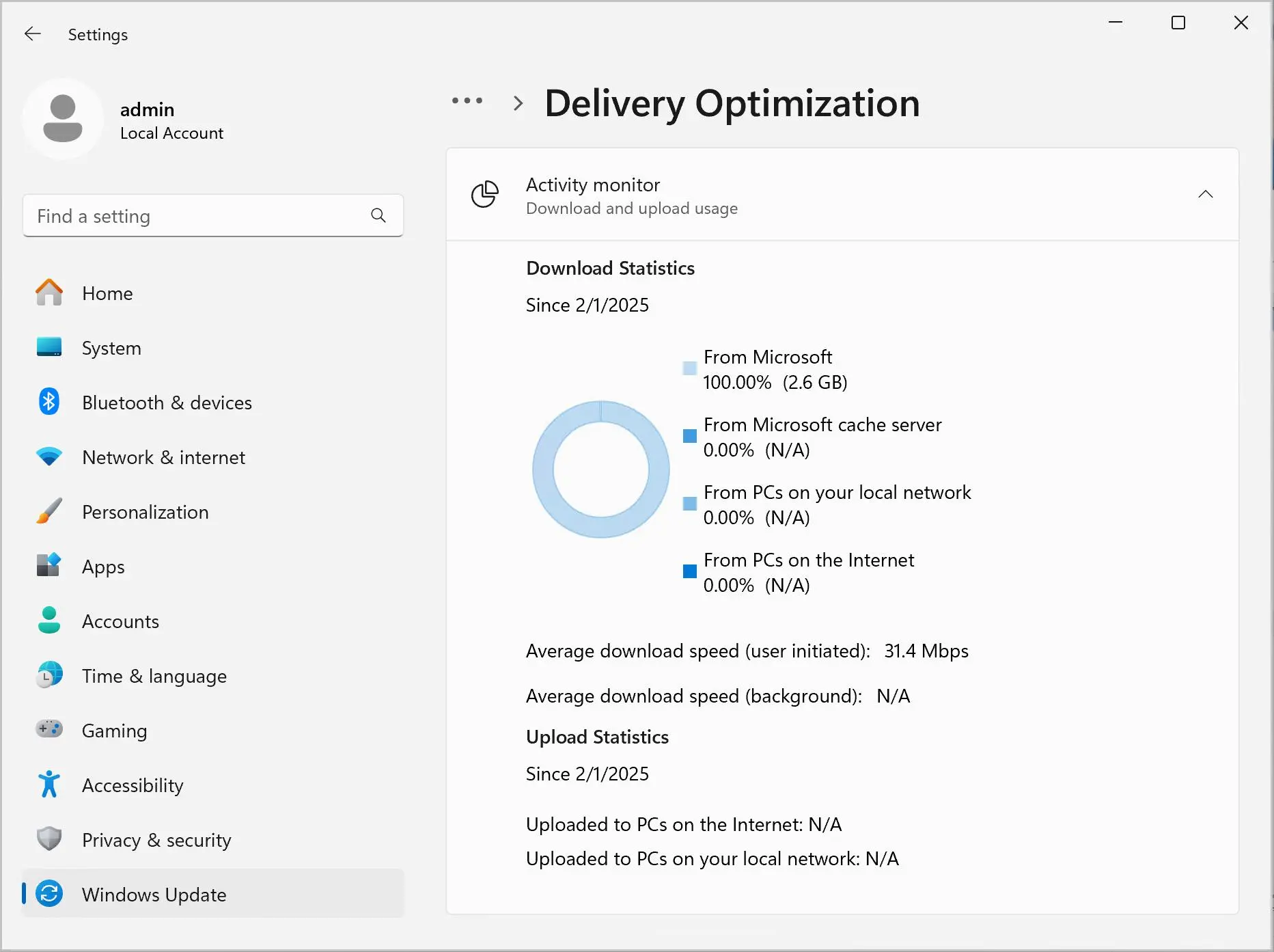 خاموش کردن Delivery Optimization در ویندوز ۱۱ و کاهش مصرف اینترنت