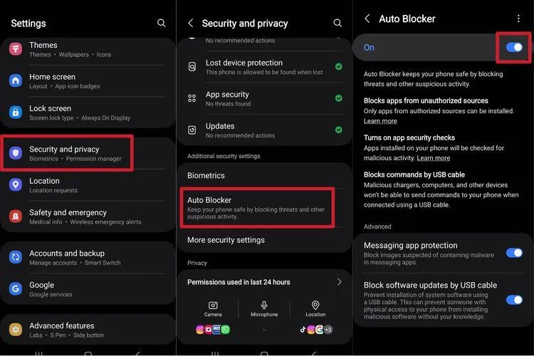 قابلیت Security Brief سامسونگ چیست؟ آموزش فعال‌سازی و بررسی امنیت گوشی