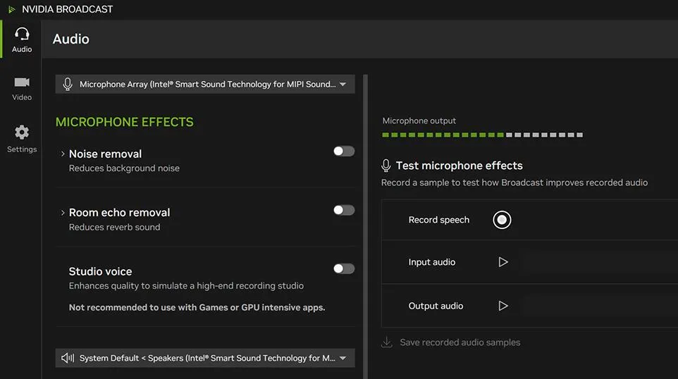 آموزش NVIDIA Broadcast؛ حذف نویز میکروفون و افزایش کیفیت صدا