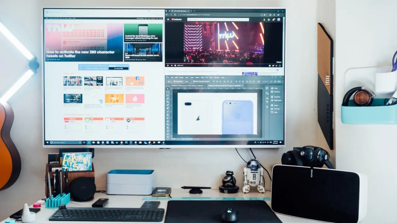استفاده از تلویزیون به جای مانیتور؛ مزایا، معایب و تنظیمات 4K